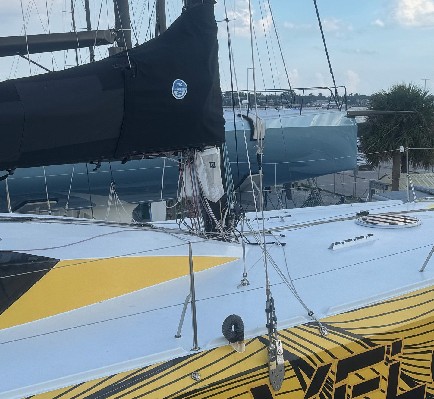 Outils Oceans Sailboat Rope Closed Top Sheet Halyard Cockpit Bag