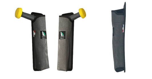 Sailboat winch handle pocket