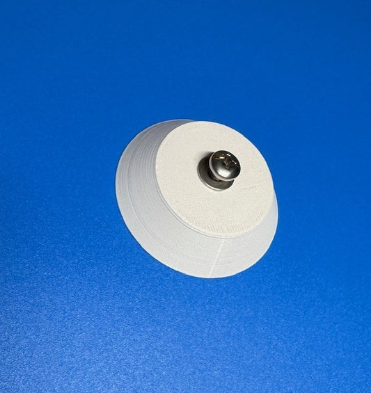 Plastic bracket with screw