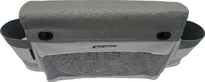 Magic Marine Sailboat Cockpit Rope & Halyard Storage Bag with Cup Holders and Protective Lid – Medium 16×10×4 inch, Gray