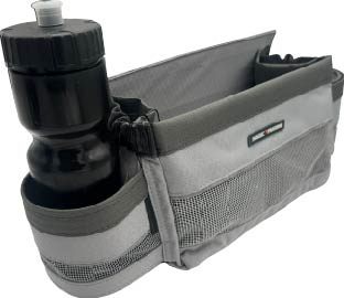 Magic Marine Sheet/Halyard, Rope Bag Deluxe Open Top With Cup Holders - Grey
