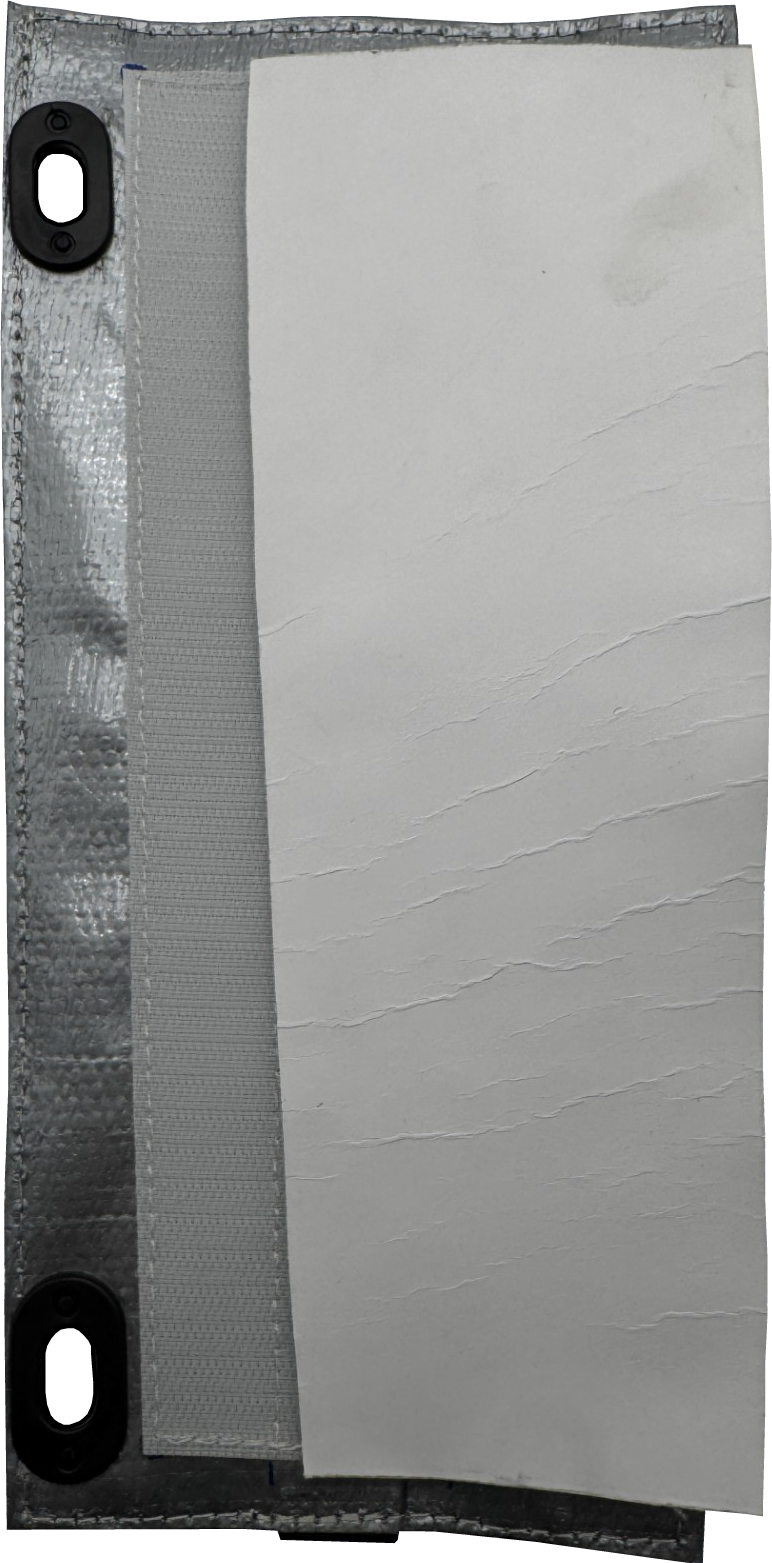 Magic Marine Sailboat Winch Handle Holder – Mesh Storage Pocket with Velcro Backing