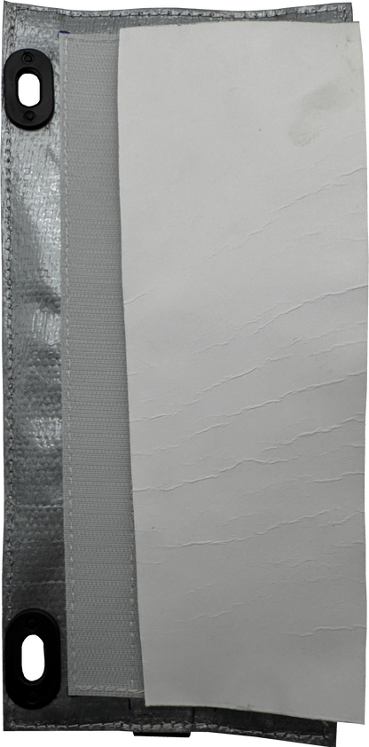 Magic Marine Sailboat Winch Handle Holder – Mesh Storage Pocket with Velcro Backing