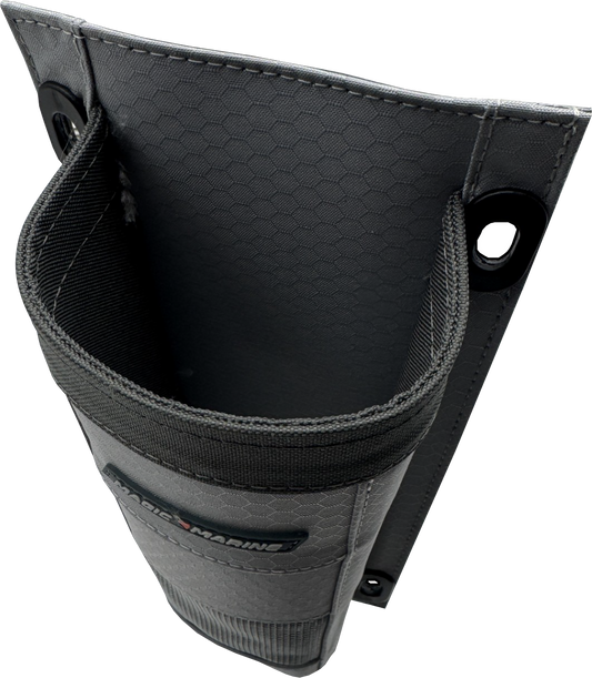 Magic Marine Sailboat Winch Handle Holder – Mesh Storage Pocket with Velcro Backing