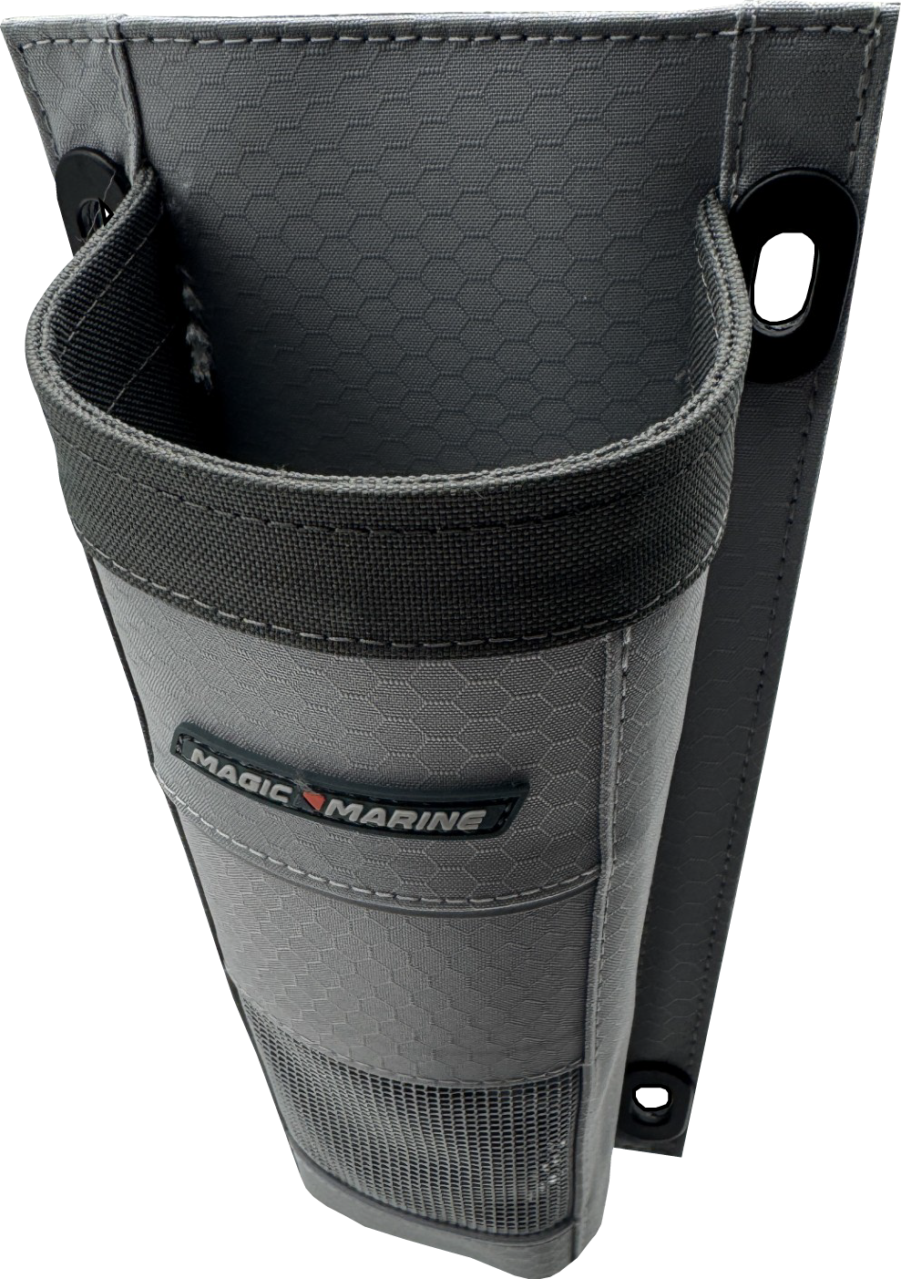 Magic Marine Sailboat Winch Handle Holder – Mesh Storage Pocket with Velcro Backing