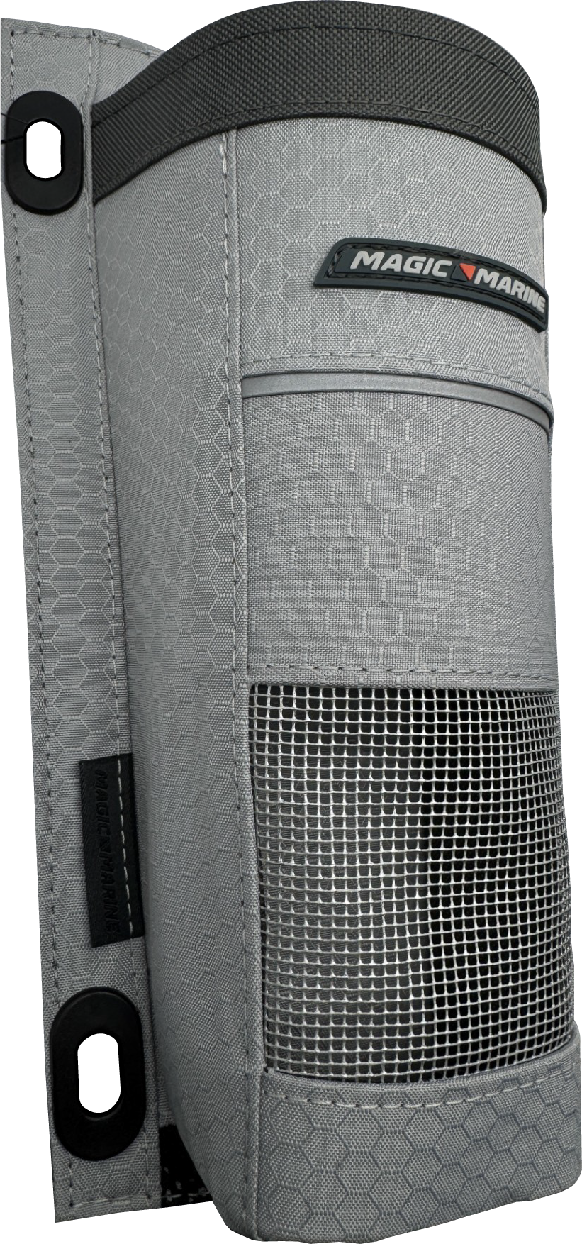 Magic Marine Sailboat Winch Handle Holder – Mesh Storage Pocket with Velcro Backing