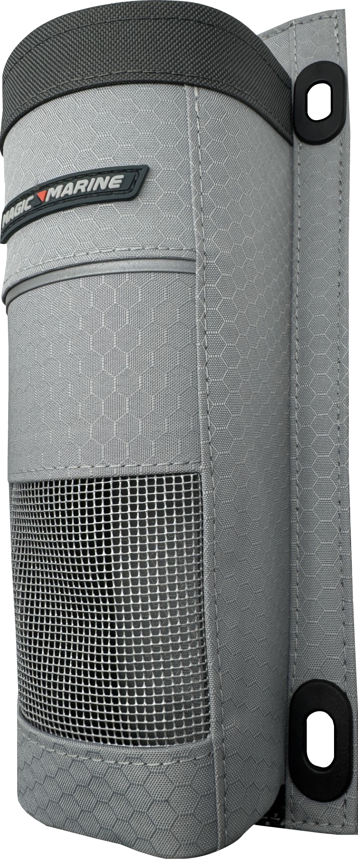 Magic Marine Sailboat Winch Handle Holder – Mesh Storage Pocket with Velcro Backing