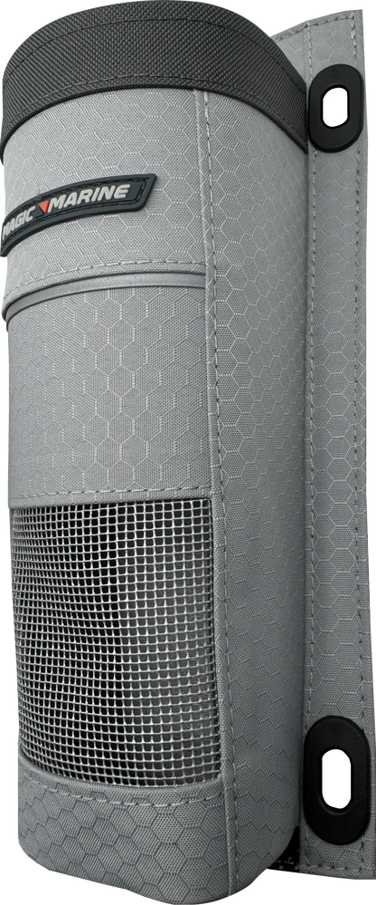Magic Marine Sailboat Winch Handle Holder – Mesh Storage Pocket with Velcro Backing