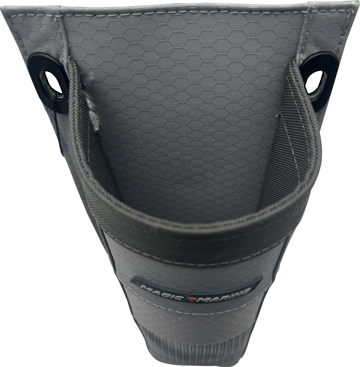 Magic Marine Sailboat Winch Handle Holder – Mesh Storage Pocket with Velcro Backing