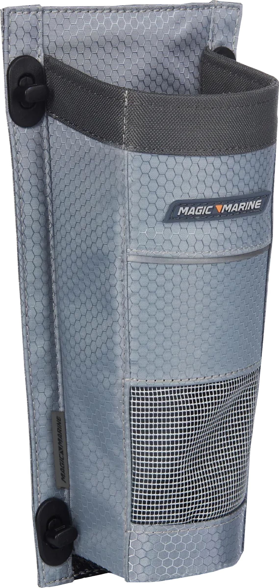 Magic Marine Sailboat Winch Handle Holder – Mesh Storage Pocket with Velcro Backing